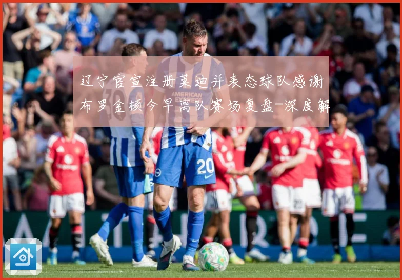 辽宁官宣注册莱迪并表态球队感谢布罗金顿今早离队赛场复盘-深度解析